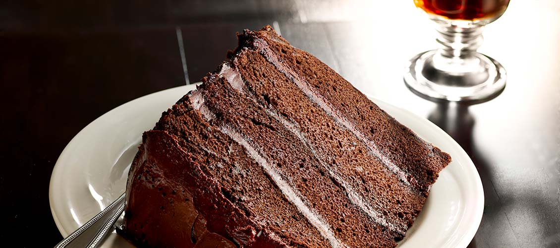 Chanhassen Dinner Theatres' Towering Chocolate Cake for Two